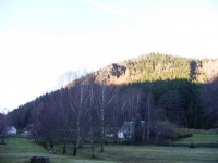 Blick nach Oybin und zur Burg