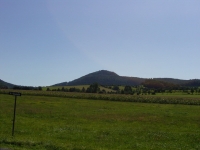 Blick auf Lausche von Herrenwalde aus