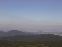 Landschaft oben vom Aussichtspunkt aus aufgenommen