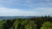 Blick vom Czorneboh Turm