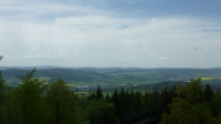 Blick vom Czorneboh Turm