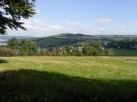 Blick zum Schwartenberg vom EBM Trail aus