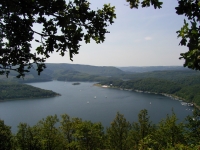 Blick auf den Rursee