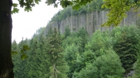 Basalt Bergbau zur Erhaltung des Berges 1928 eingestellt