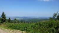 Blick vom Fichtelberg