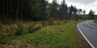 Duellsteine direckt an der Strasse